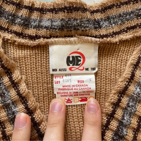 Vintage 90s does 70s Toffee Knit Sweater ☕️ - Picture 5 of 6